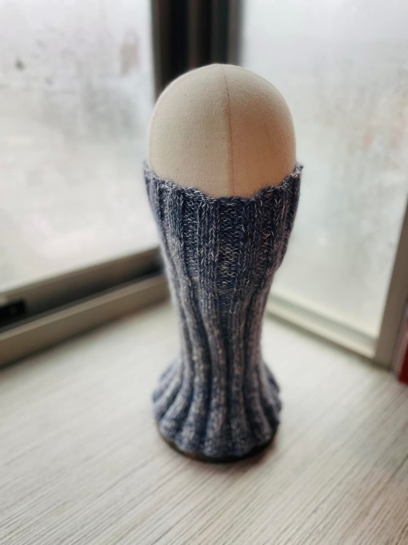 革物制织丨意大利羊驼羊毛棉_毛帽脖围两用_两色 - 帽子 - 羊毛 