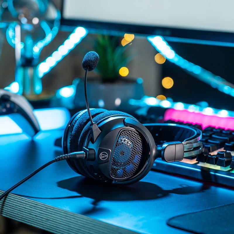 铁三角│ATH-GDL3 游戏专用开放式耳机麦克风组 - 耳机 - 其他材质 