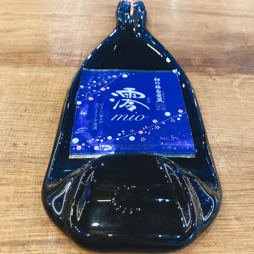 日本气泡清酒 澪 酒瓶吊饰挂件壁挂 - 吊饰 - 玻璃 