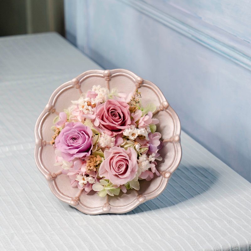 唯美永生桌花礼 | 送礼 永生花 - 干燥花/捧花 - 植物．花 