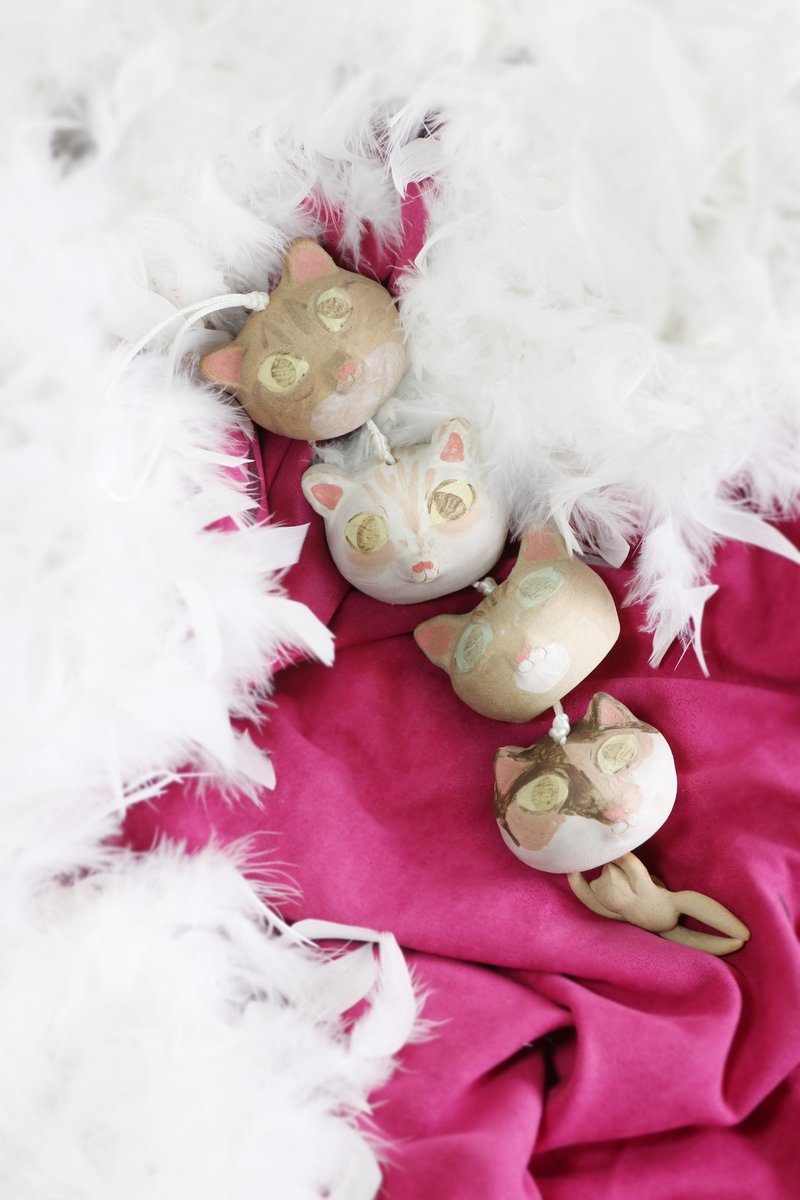 喵喵串 - 玩偶/公仔 - 陶 