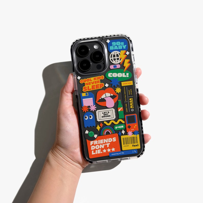 FEXI 案例 / Cool Kids 红色。 - 手机壳/手机套 - 硅胶 