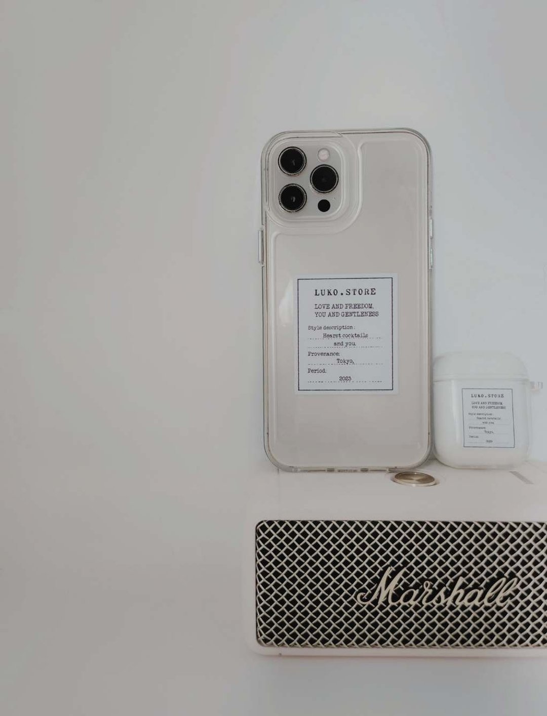 iPhone CASE |  独家设计定制化 |  Luko设计款标签贴防摔壳 - 手机壳/手机套 - 其他材质 