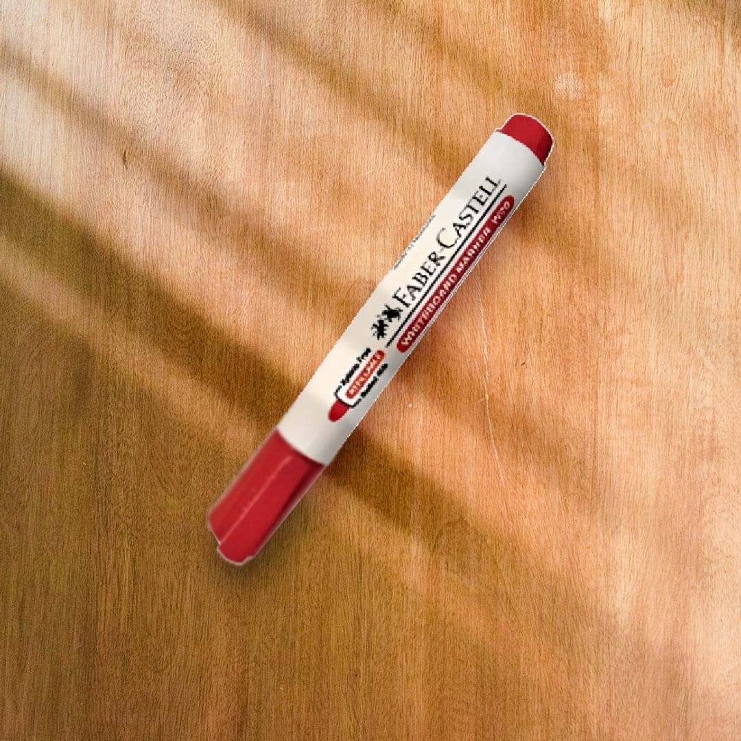 Faber-Castell 粉状配方白板笔-红色一盒(原厂正货) - 其他 - 其他材质 红色