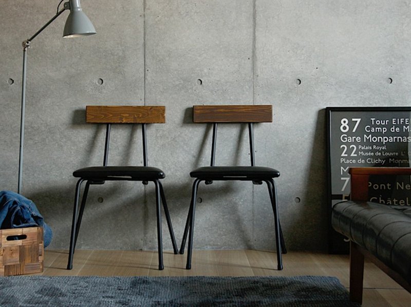 KeLT 北欧风 古木风  咖啡椅2张一组 自然木无毒家具 椅子 - 其他家具 - 木头 