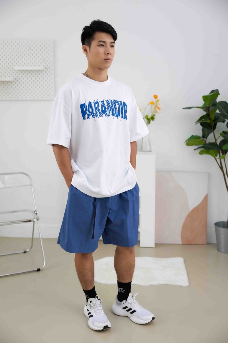 Paranoid 落肩短袖上衣 白色 - 男装上衣/T 恤 - 其他材质 白色