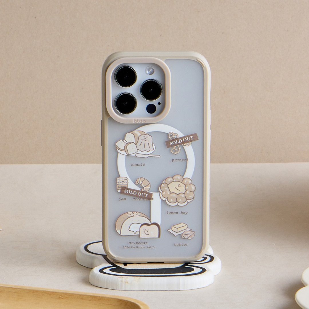The Butters美味清单极光雾透MagSafe iPhone手机壳 - 手机壳/手机套 - 塑料 多色