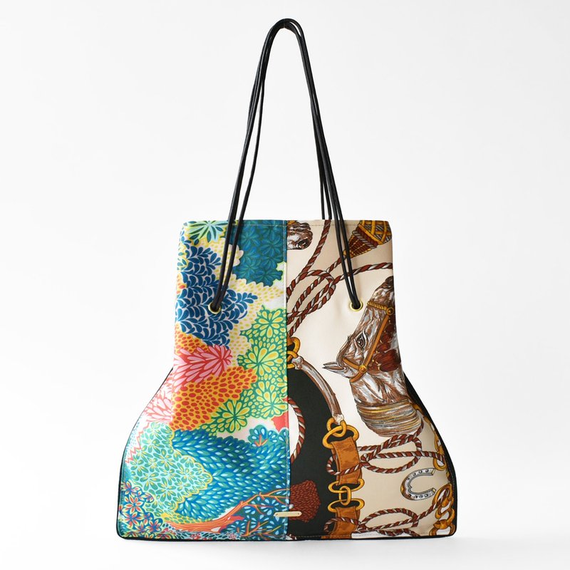 3WAY PIPING BAG 4 types of scarves 日本制造 - 手提包/手提袋 - 其他材质 