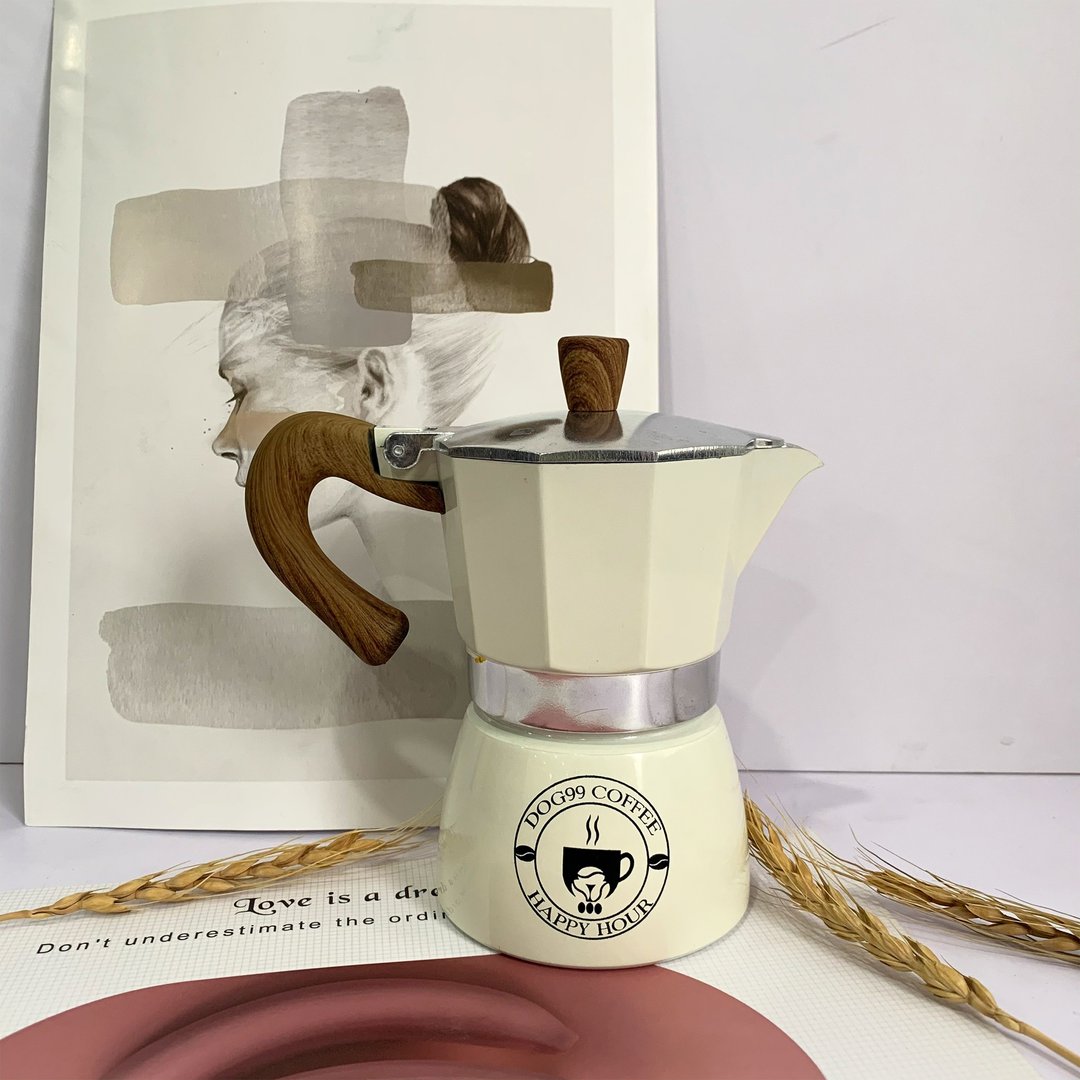 【Coffee Shop系列】意式咖啡壶 手冲咖啡壶 咖啡机 咖啡店订制产 - 保温瓶/保温杯 - 不锈钢 多色