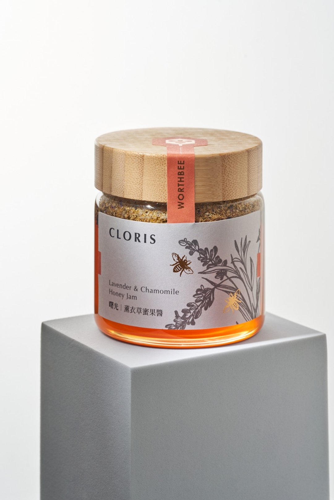 曙光  薰衣草蜜花草酱 Cloris - 蜂蜜/黑糖 - 玻璃 金色