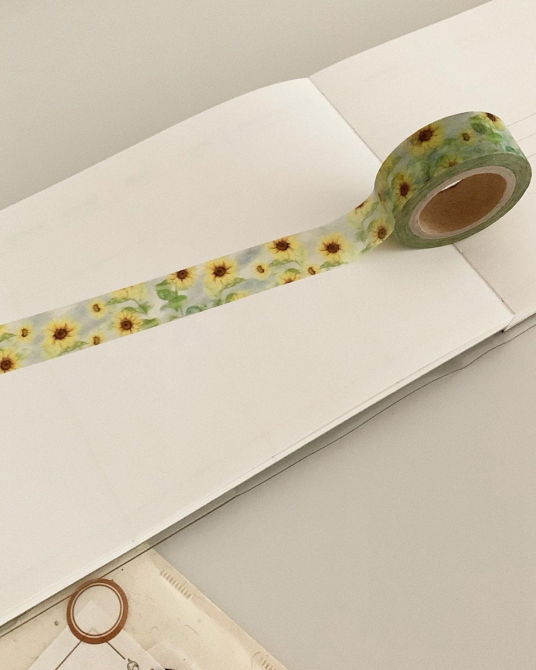 Sunday Flower Washi Tape - 纸胶带 - 其他材质 