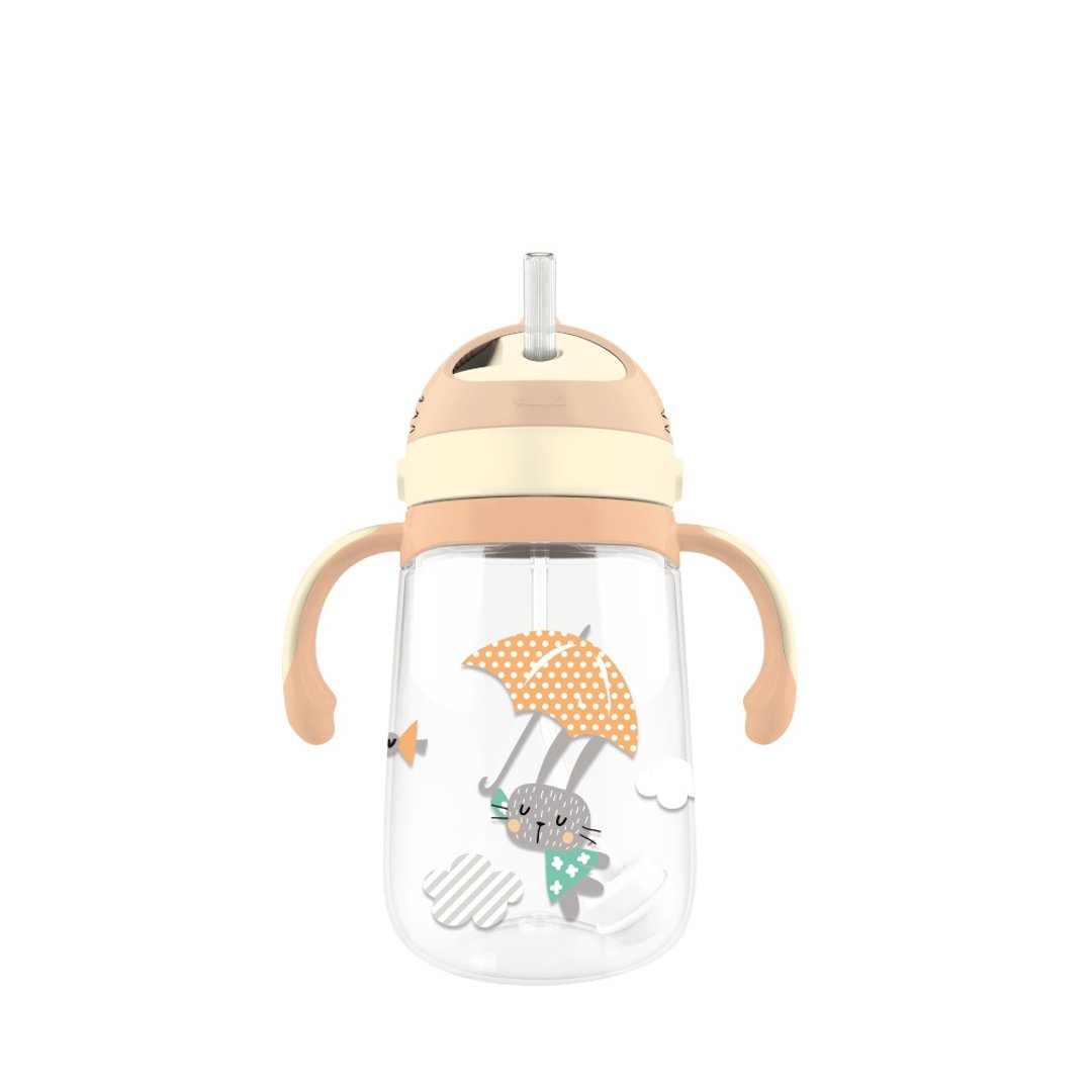 乐扣乐扣Tritan幼童吸管水壶/旋盖款/350ml/粉(ABF683ORG) - 奶瓶/奶嘴 - 其他材质 