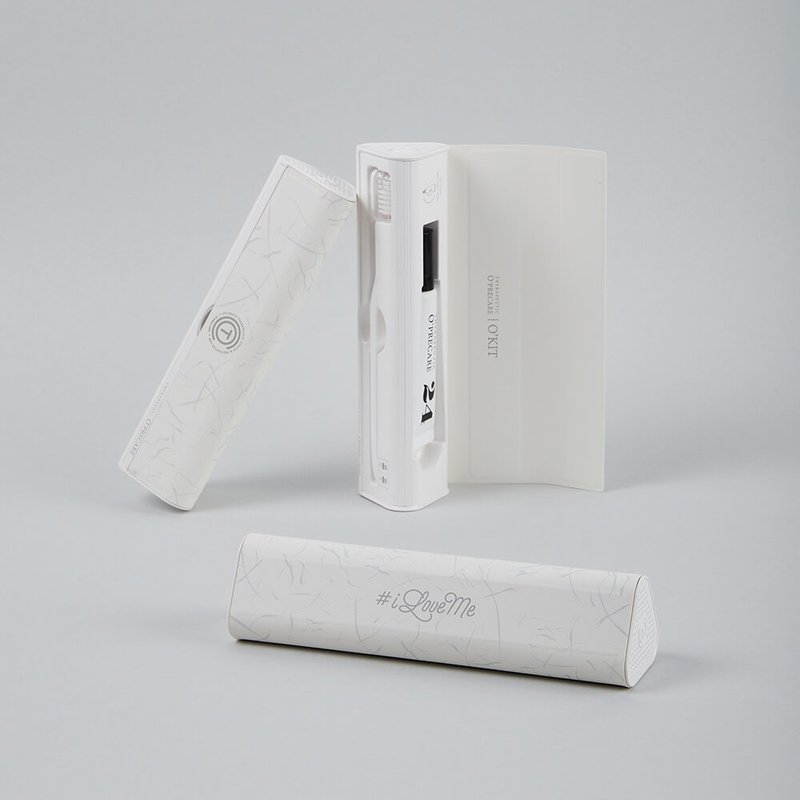 【买一送一】OˊPRECARE 时尚美齿清洁随身组 # iLoveMe 限定款 - 牙刷/口腔清洁 - 其他材质 白色