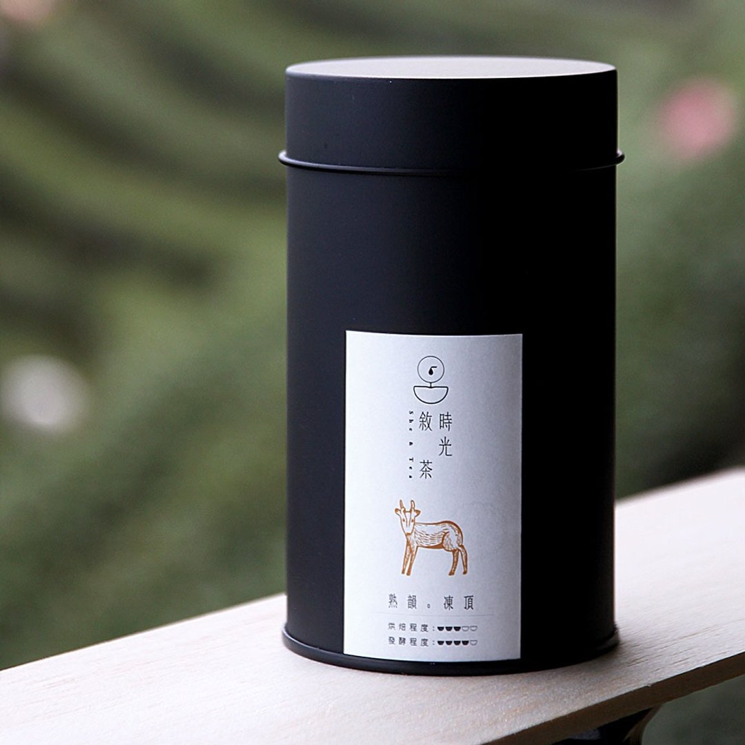 冬摘・熟韵冻顶・100g - 茶 - 其他金属 黑色