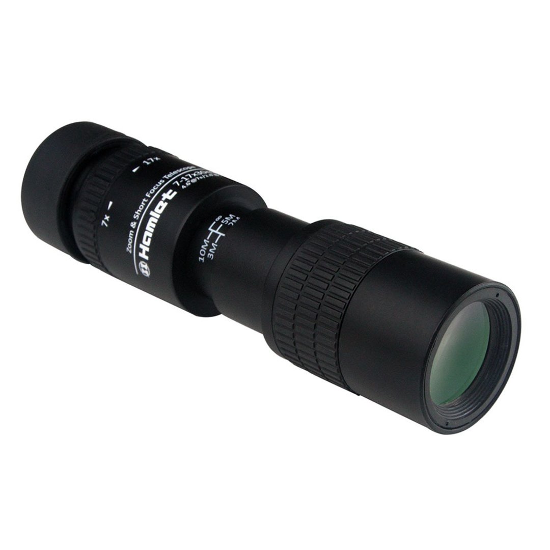 7-17x30mm 变倍大口径单眼短焦望远镜【K355】 - 露营用品 - 其他材质 黑色