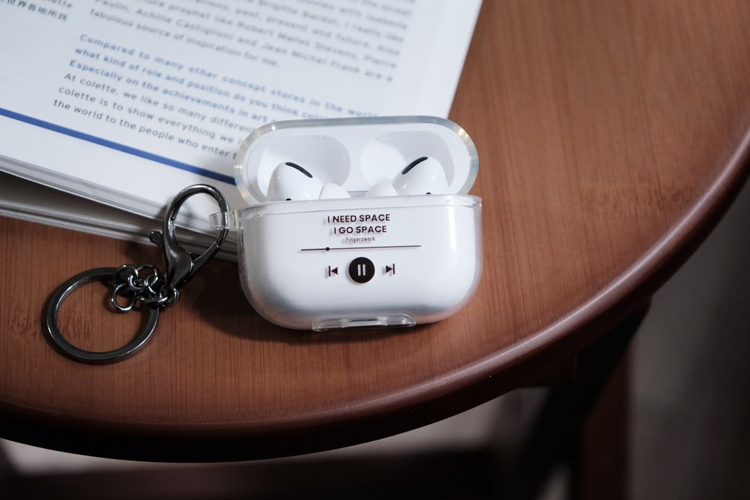 我的音乐Playlist AirPods 防摔保护套 - 耳机 - 塑料 透明