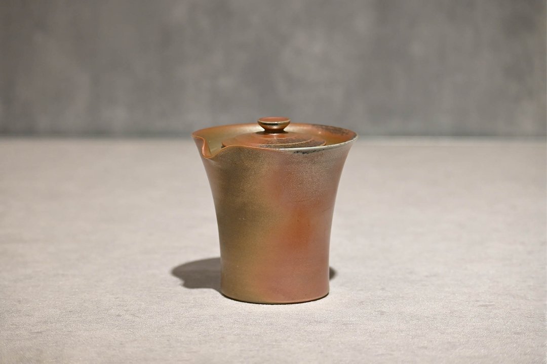 | 180cc | 简泡器 柴烧壶 柴烧茶海 有盖子的茶海 - 茶具/茶杯 - 陶 