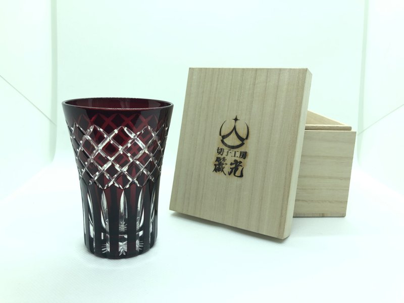 Yarai tumbler - 玻璃杯 - 玻璃 红色