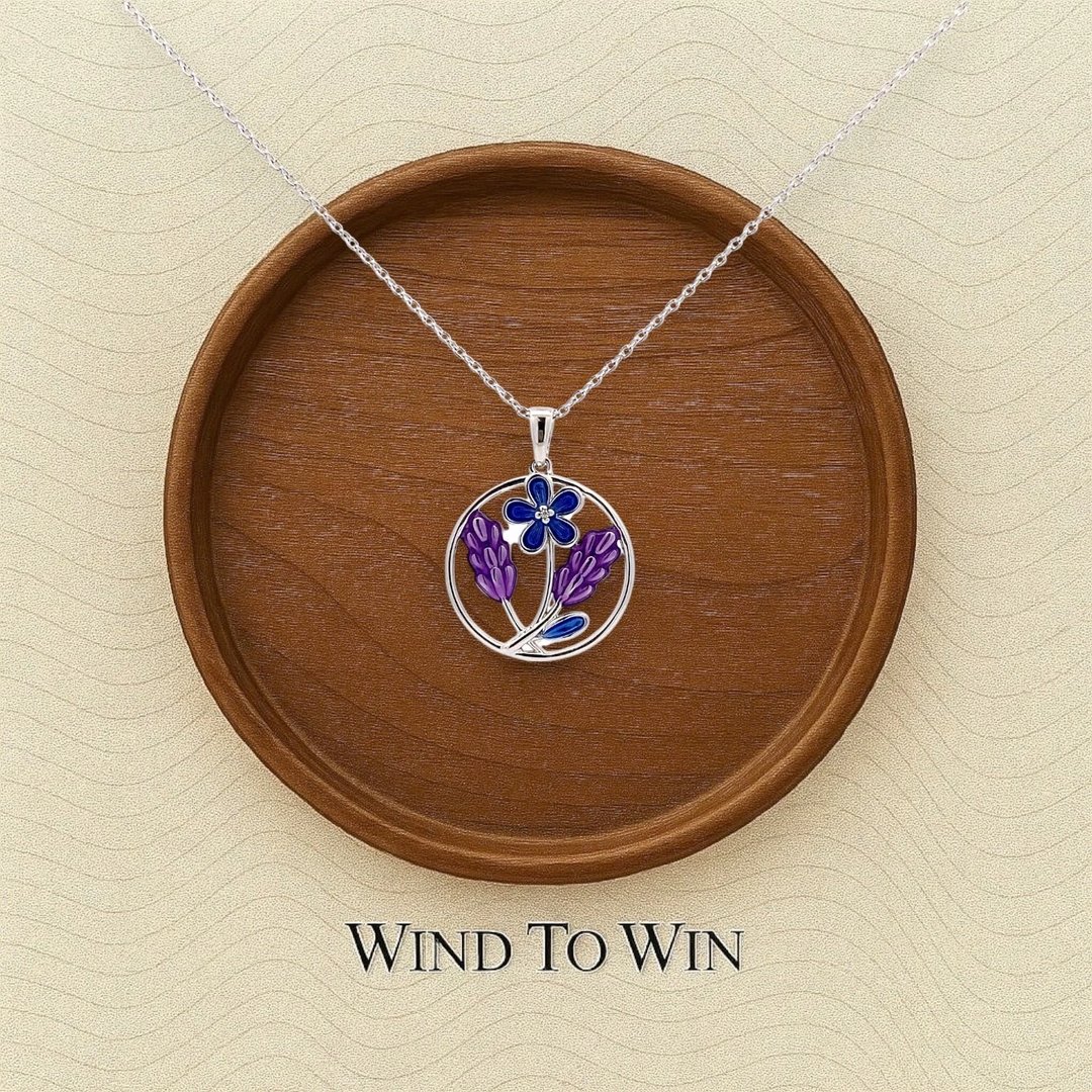 【薰光守心】Wind To Win 风转丰 | 活力之树 - 祝福风水能量项链 - 项链 - 铜/黄铜 银色