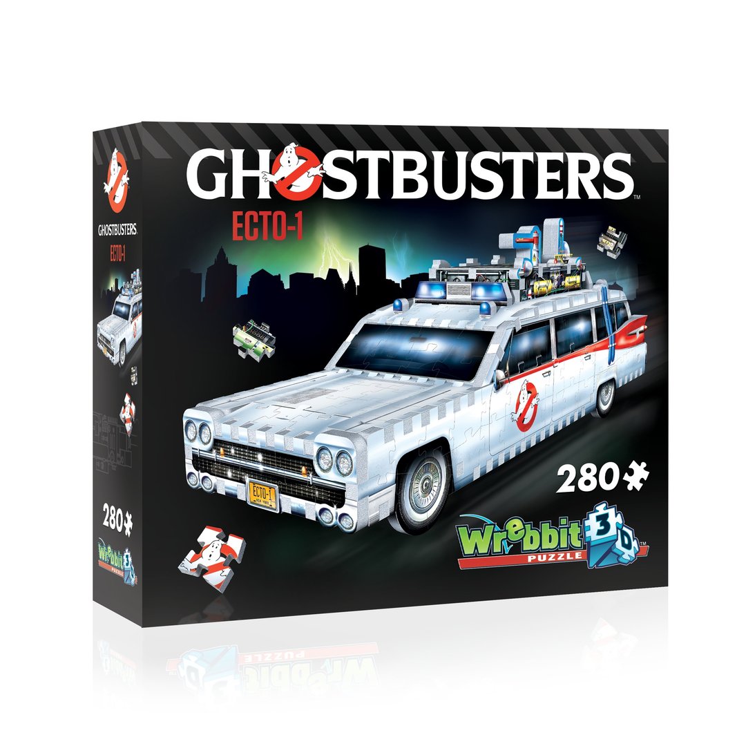 Ecto-1 ∕ 魔鬼克星_3D拼图_280片 - 拼图 - 其他材质 多色