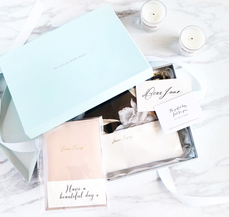 Goody Bag - One and Only 客制化收纳包礼盒 - 化妆包/杂物包 - 真皮 多色