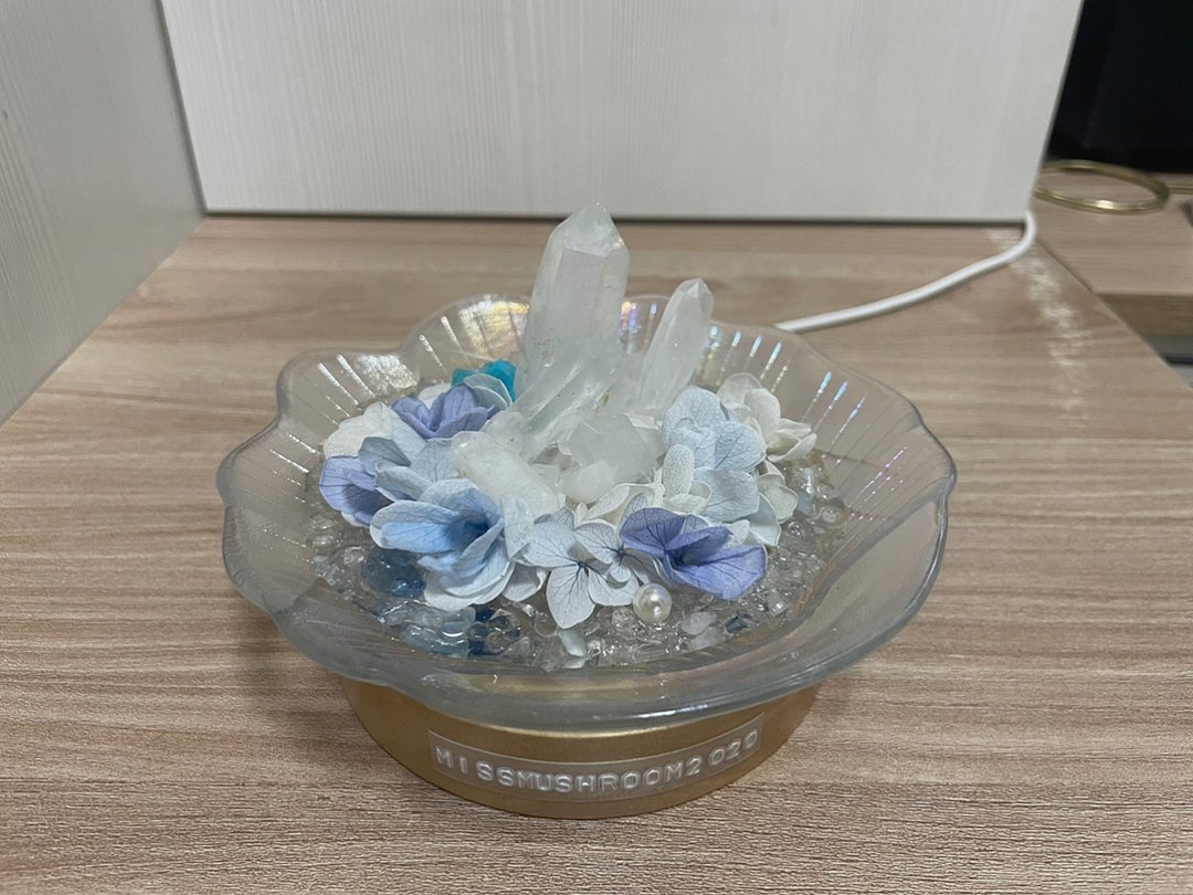 现货 | 夏日微风贝壳小明灯 | 水晶 | 居家灯饰 - 摆饰 - 水晶 蓝色