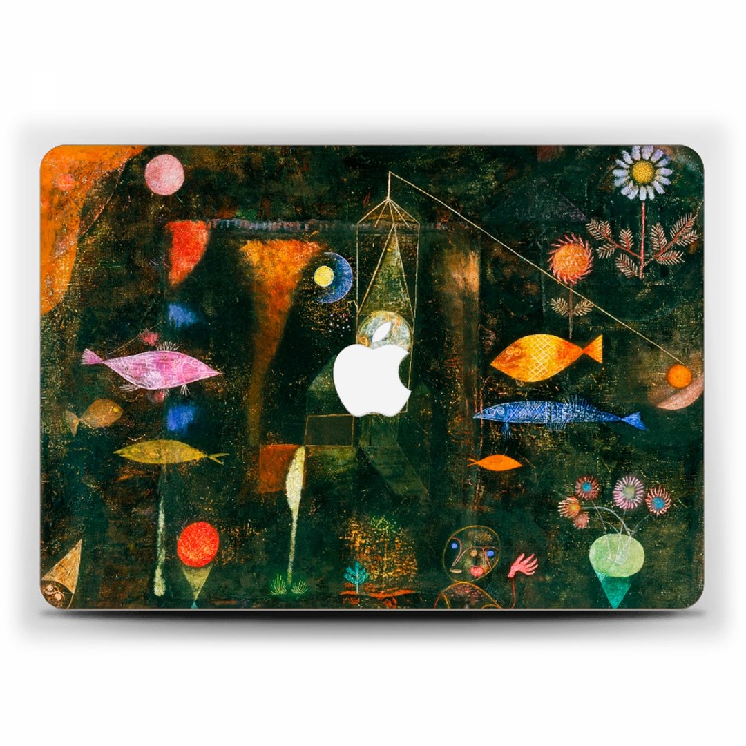MacBook 保护壳 MacBook Air MacBook Pro Retina MacBook Pro 保护壳艺术品 Klee 1756 - 平板/电脑保护壳 - 塑料 
