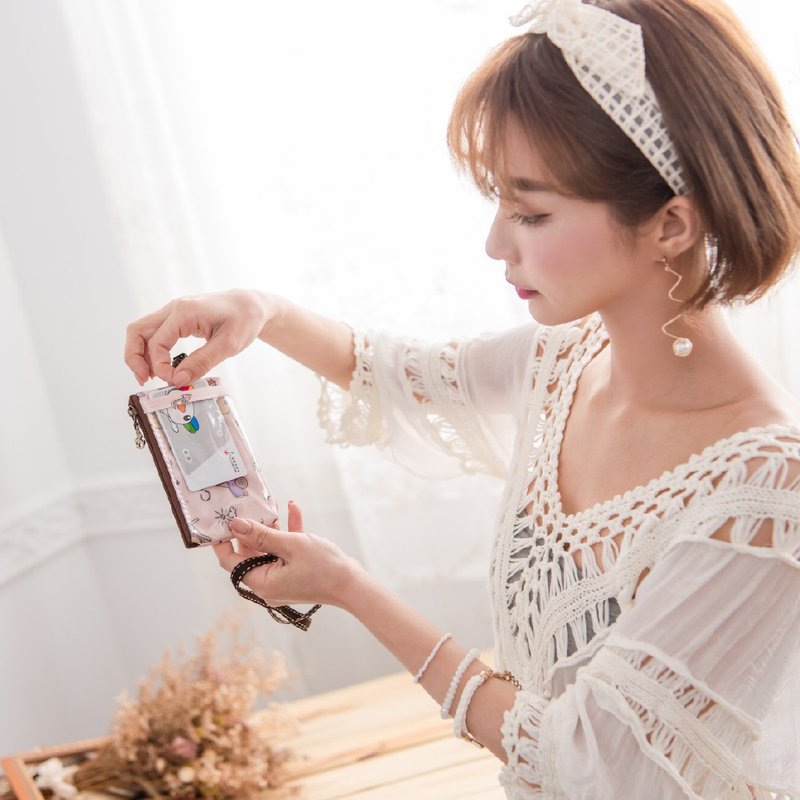 【花马大伦敦-名片小零】 台湾制造直式颈挂卡片证件套 - 其他 - 防水材质 