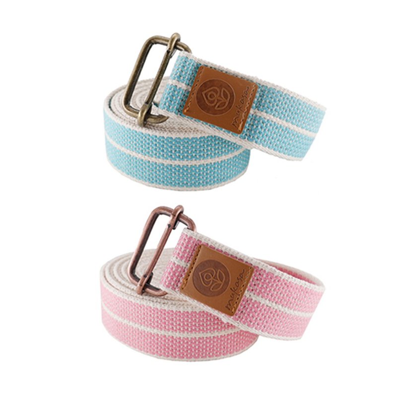 【Mukasa】瑜珈伸展带/瑜珈绳 - 300cm (2色可选) - 运动配件 - 棉．麻 多色