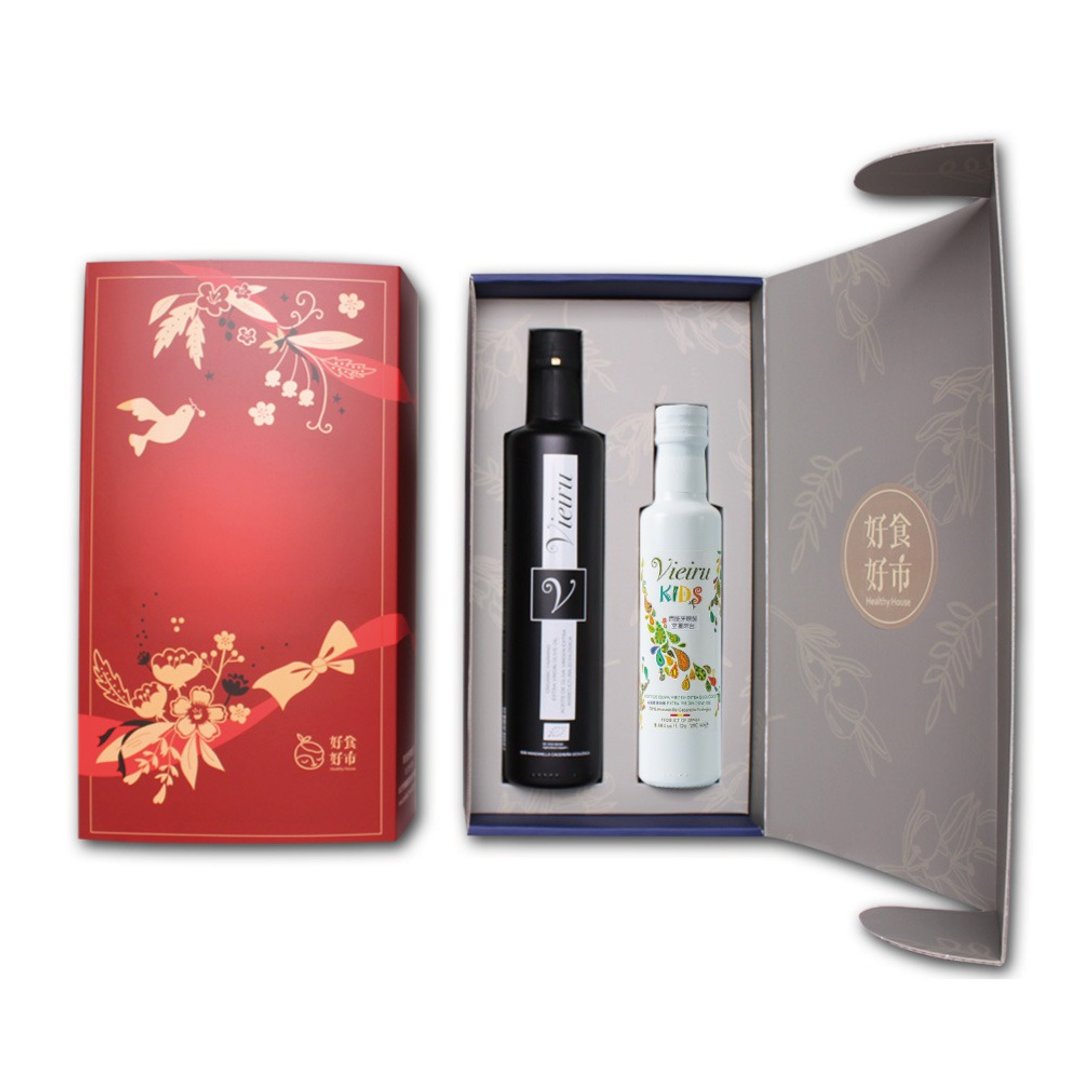 【独家礼盒包邮组】顶级品味橄榄油礼盒 - 酱料/调味料 - 玻璃 红色