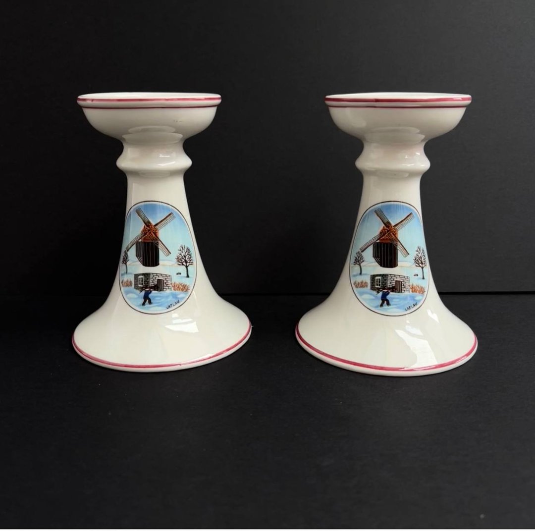 Villeroy & Boch Naif 圣诞系列小烛台 - 蜡烛/烛台 - 陶 蓝色