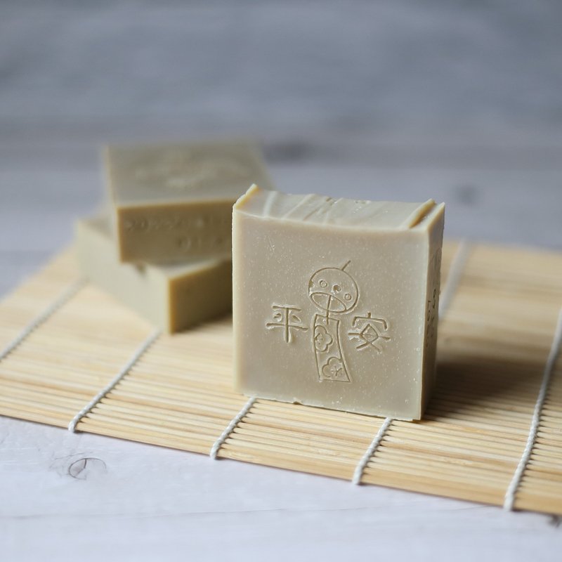 艾草平安皂 // 手工冷制皂 - 肥皂/手工皂 - 环保材料 卡其色