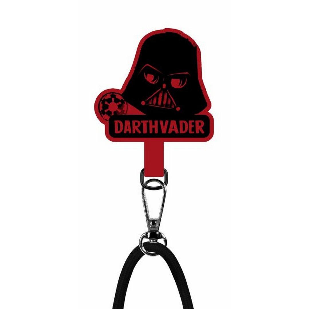 Star Wars -Darth Vader 黑武士 手机挂绳连夹片配6mm/10mm背带 - 手机配件 - 尼龙 多色