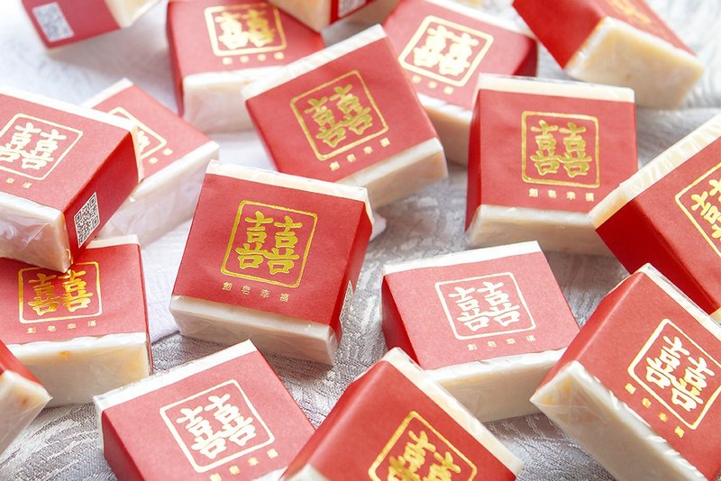 创皂幸福 | 囍字泰国香皂 | 实用礼物 婚礼小物 冷制皂 - 卫浴用品 - 其他材质 红色