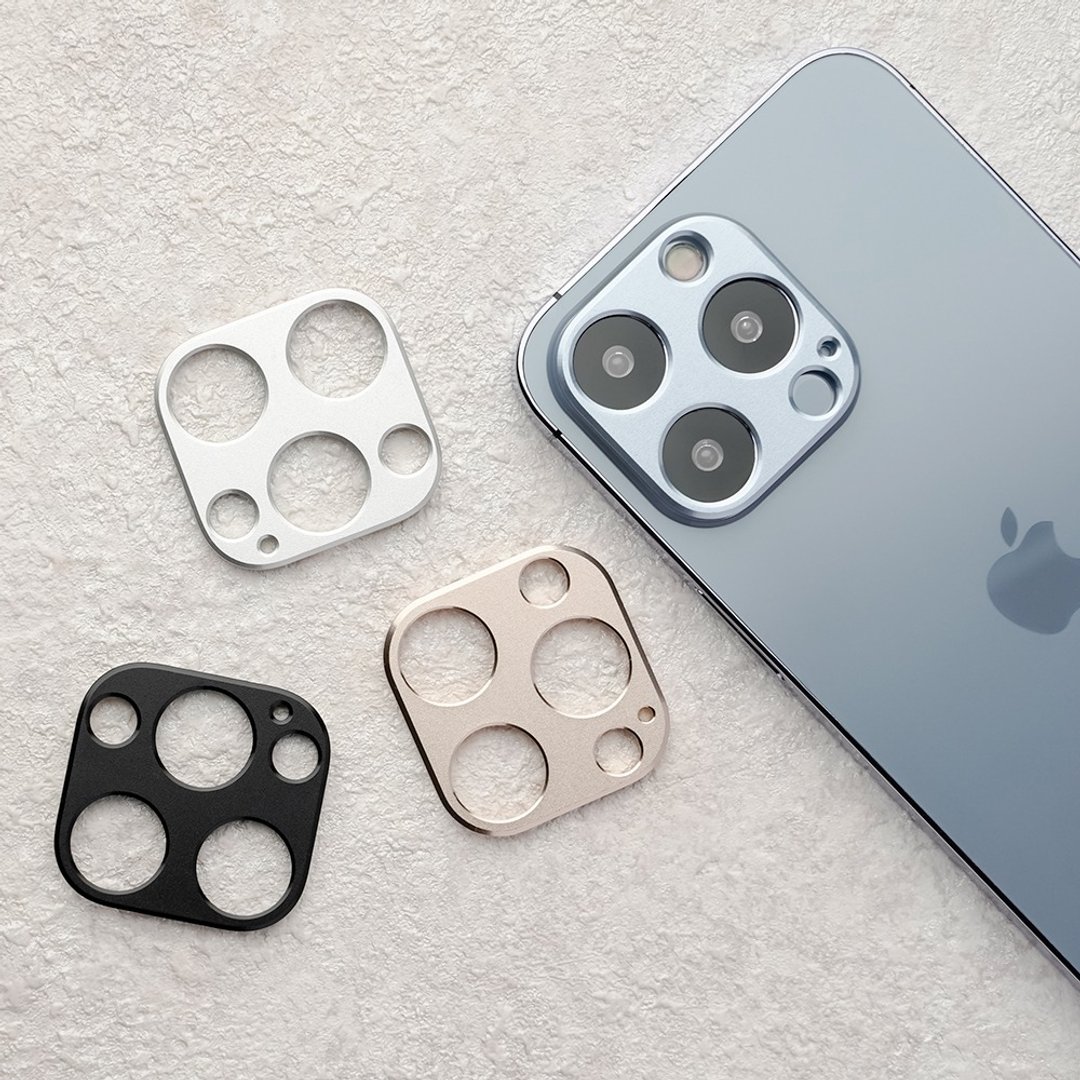 iPhone 13系列 铝合金电镀镜头保护框 - 两入组 - 手机配件 - 其他金属 多色