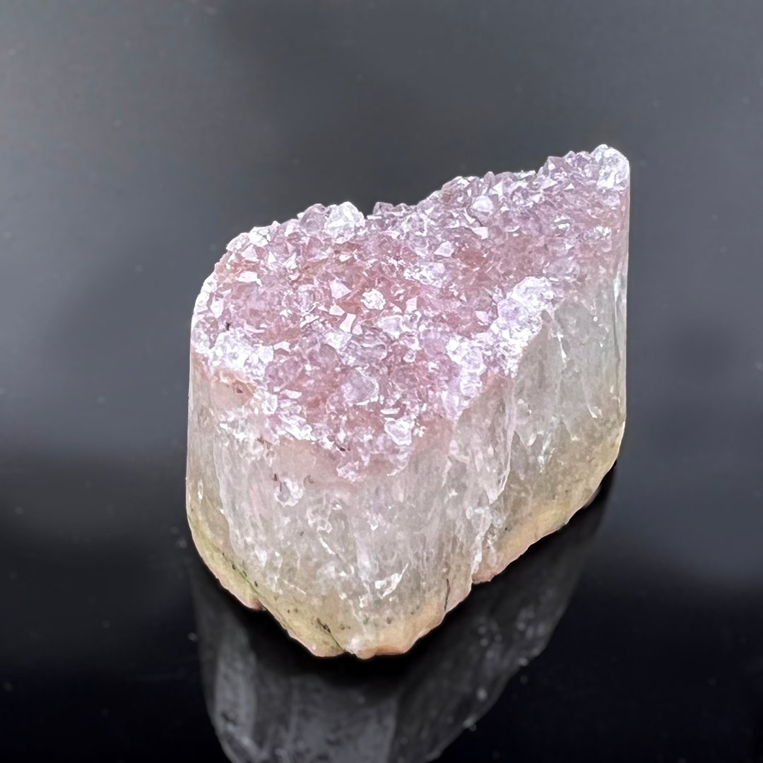 霓糖。矿石 疗愈 贵人 招财 l 彩晶块 粉砂糖块 l - 摆饰 - 水晶 粉红色