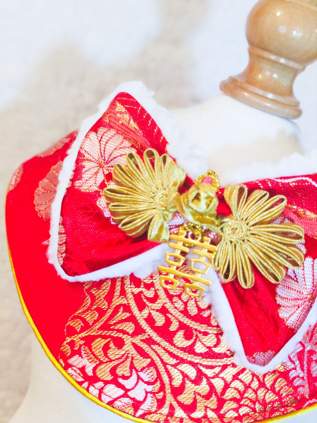 婚礼 囍 结緍 裙褂  Texudo 绅士服 造型 煲呔宠物围巾/颈饰 - 项圈/牵绳 - 棉 黑色