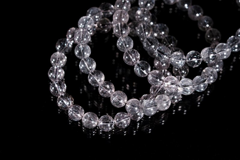 银河黑超七手珠 - 手链/手环 - 水晶 银色