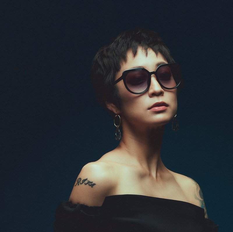 Olia│灰透镜片│墨镜│太阳眼镜 - 墨镜 - 其他材质 