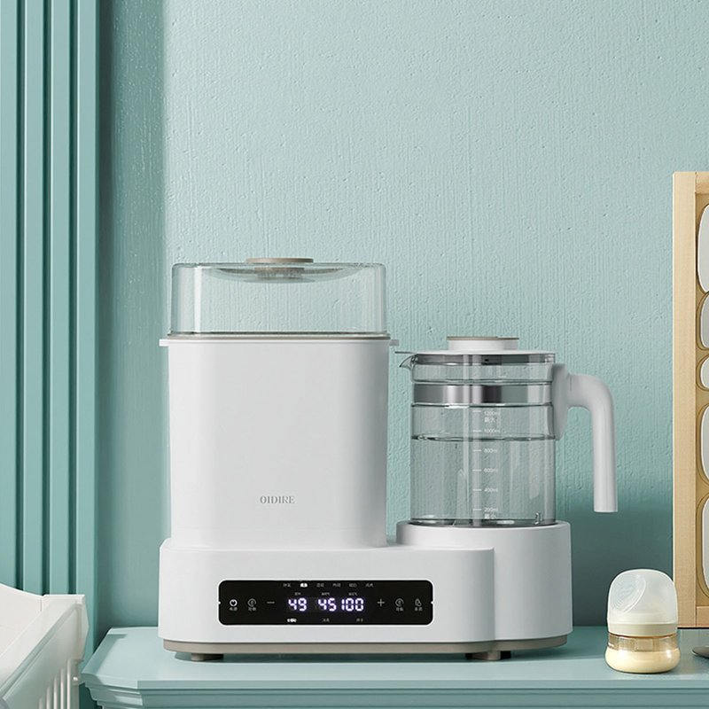 【免运特惠】OIDIRE多功能调奶器暖奶消毒烘干一体机 - 奶瓶/奶嘴 - 其他材质 白色