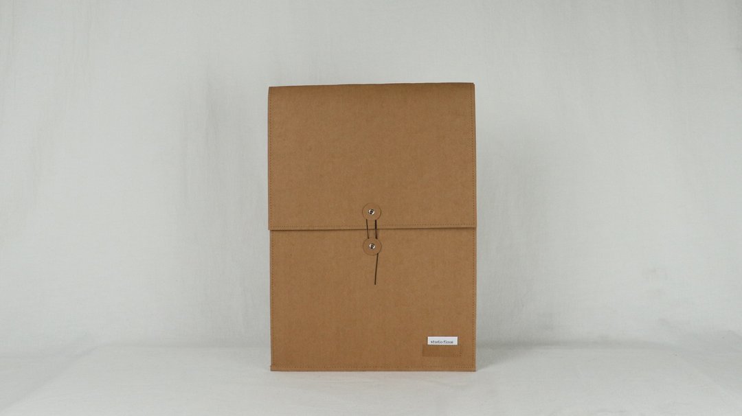 craft leather 笔电收纳包 ver.3 - 电脑包 - 环保材料 咖啡色