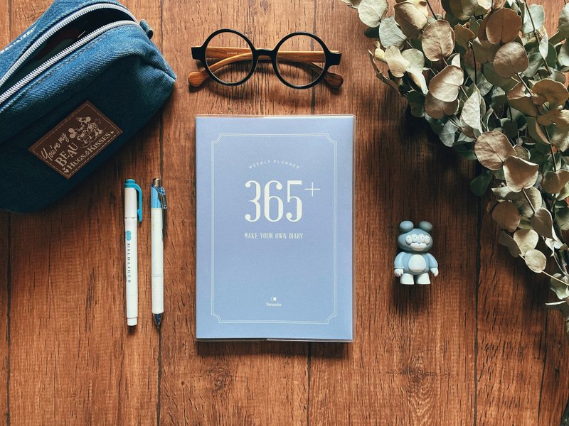 迪梦奇 365好好记 v.2 苏打蓝 - 笔记本/手帐 - 纸 多色