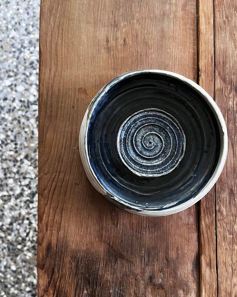墨蓝 壶承 茶盘陶盘 | 陶器皿 - 茶具/茶杯 - 陶 蓝色