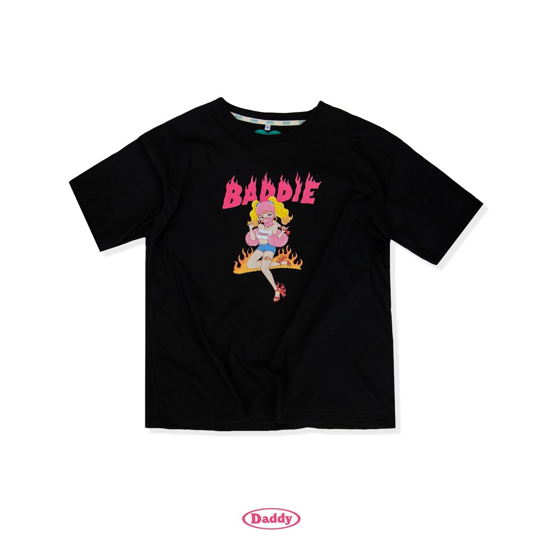 Wendy's Baddie Oversize Tee - 女装 T 恤 - 其他材质 多色