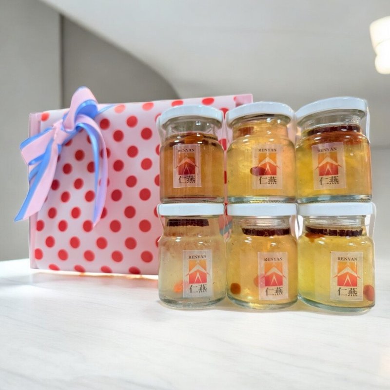 仁燕【红枣枸杞养气燕窝饮】(有甜) 6入礼盒 - 其他 - 新鲜食材 白色