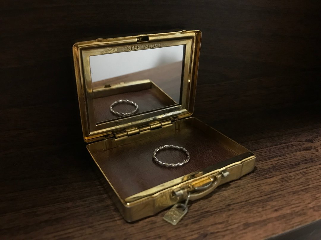 手作银饰—麻花纯银戒指 925纯银 经典麻花 麻花线戒 百搭饰品 - 戒指 - 纯银 银色