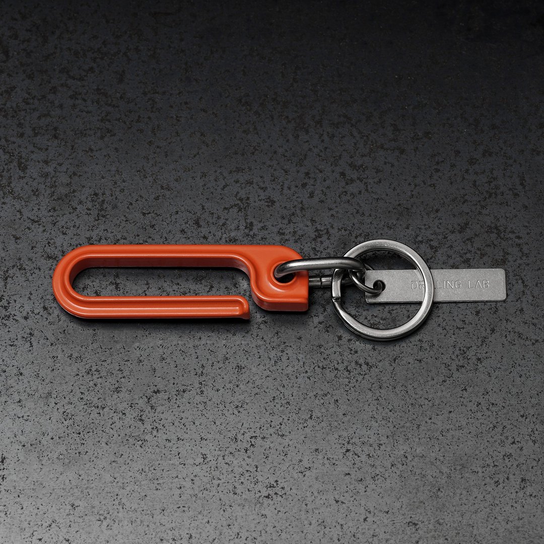 Framework Key Chain 钢制钥匙圈_橘色烤漆 - 钥匙链/钥匙包 - 不锈钢 橘色