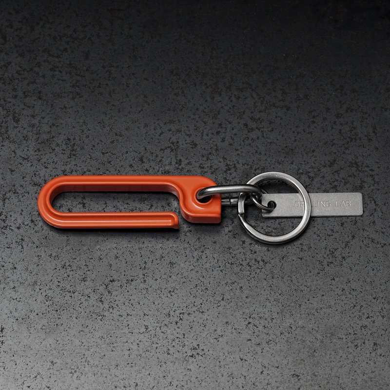 Framework Key Chain 钢制钥匙圈_橘色烤漆 - 钥匙链/钥匙包 - 不锈钢 橘色
