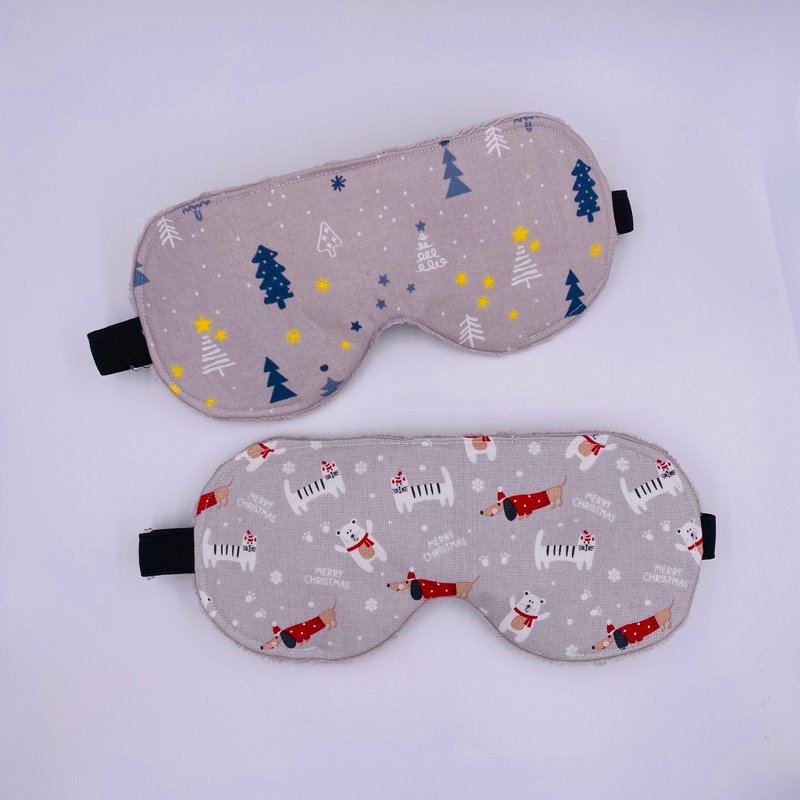 冬日气息舒适眼罩 交换礼物 - 眼罩 - 棉．麻 多色