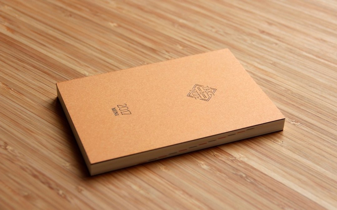 【新品】Take a Note 2017 MINI时效性日志（A6） - 笔记本/手帐 - 纸 橘色